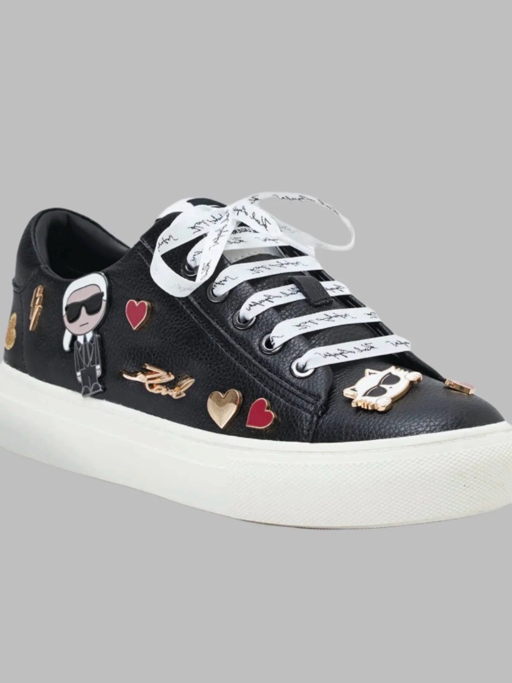Karl Lagerfeld Black Shoe Box with White Logo